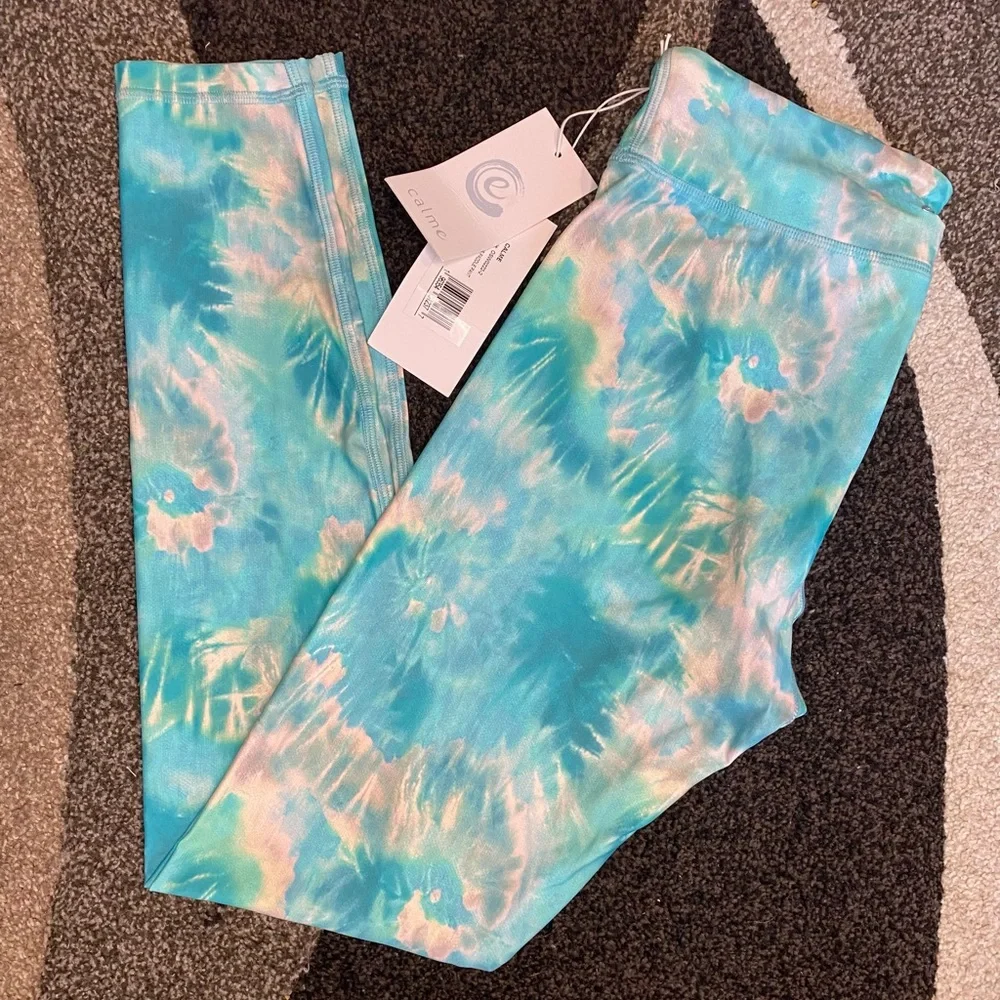 Calme by Johnny Was Aqua Keys Paddle Pant - NWT - Picture 5 of 8